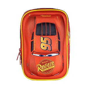 Estojo Box Escolar Carros