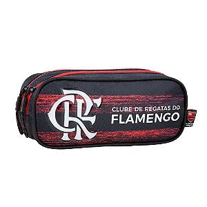 Estojo Duplo Escolar Flamengo