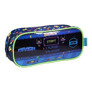 Estojo Simples Escolar GAME