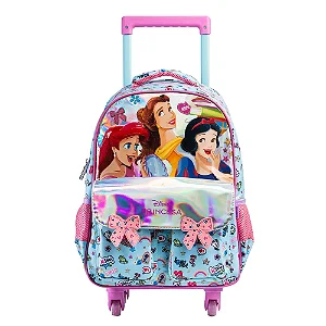 Mochilete com Alças Escolar Princesas Disney