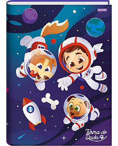 CADERNO BROCHURA CAPA DURA UNIVERSITÁRIO 80FOLHAS – TURMA DO DUDA - Sortidos