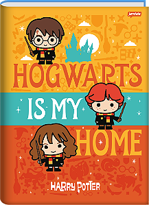 CADERNO BROCHURA CAPA DURA UNIVERSITÁRIO 96 FOLHAS – HARRY POTTER - Sortidos