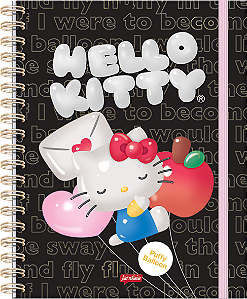 CADERNO NEO COLLEGE 1 MATERIA 80 folhas – HELLO KITTY