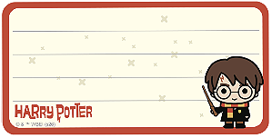 ETIQUETA ESCOLAR ADESIVA – HARRY POTTER