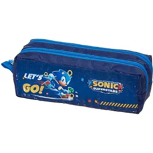 Estojo Duplo Sonic LETS GO - Pacific