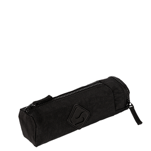 Estojo com Bolso Crinkle 2 - Preto