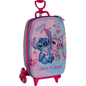 Mala Infantil Stitch e Angel Diplomata