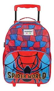 Mochilete De Rodinhas Spider World Vermelho Dermiwil