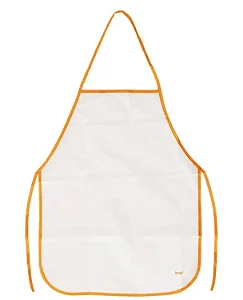 AVENTAL INFANTIL PLÁSTICO - BRANCO - BRW