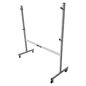 Suporte de Metal Móvel para Quadros e Lousas com Rodízio