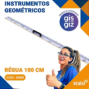 Régua 100cm MDF - Stalo