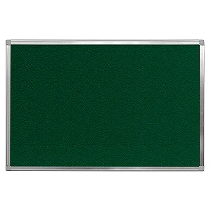 Quadro de Avisos Feltro Moldura Alumínio 90x60cm - Stalo