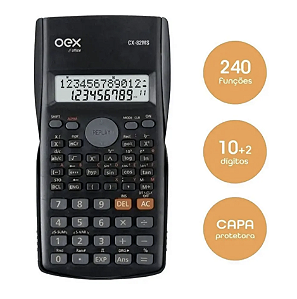 Calculadora Cientifica 12 Digitos 240 Funçoes Cx-82Ms OEX