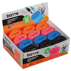 Apontador com Depósito B2020 Duplo Oval Bazze - Unidade
