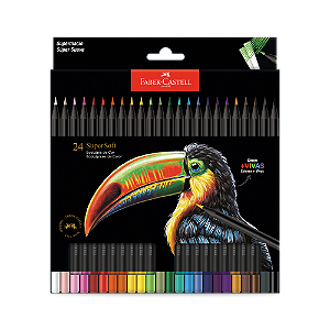 Ecolápis de Cor Supersoft 24 Cores
