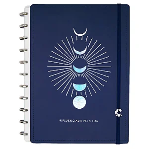 Caderno Inteligente Mica Rocha Influenciada pela Lua