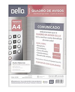 Quadro de Avisos A4 Dello