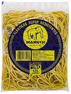 ELÁSTICO MAMUTH 100g C/120 UNIDADES