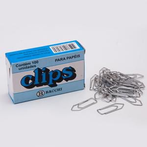 Clips Aço Galvanizado n° 1/0 (0) - c/ 100 unidades