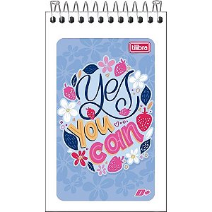 CADERNETA ESPIRAL CAPA FLEXÍVEL D+ 60 FOLHAS