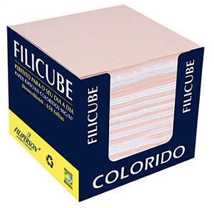 Filicube Colorido 86mm x 86mm - 650 Folhas 90g/m²