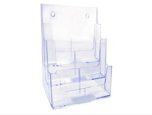 Organizador Triplo Vertical Cristal Waleu