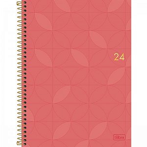 AGENDA EXECUTIVA ESPIRAL DIÁRIA 20 X 27,5 CM SPOT FEMININA 2024