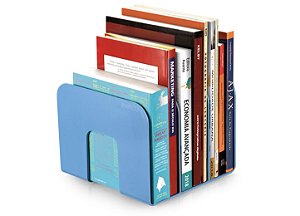 ORGANIZADOR DE LIVROS STANDARD AZUL PASTEL WALEU