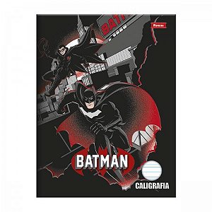 Caderno Pedagógico Caligrafia Batman 40 Folhas