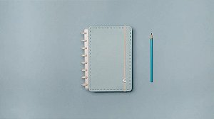 Caderno Inteligente Azul Pastel