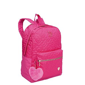 Mochila Grande Capricho Crush Rosa