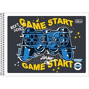 CADERNO DE CARTOGRAFIA E DESENHO ESPIRAL CAPA FLEXÍVEL PEPPER 80 FOLHAS