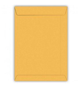 Envelope Saco Kraft Ouro 80g 110x117mm