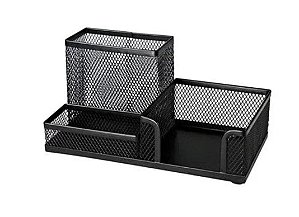 Organizador De Mesa Aramado Preto Keep - EI043