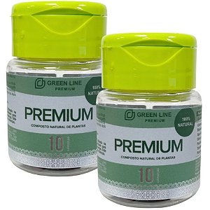 Green Line Premium 10 cáps - Kit 2 potes