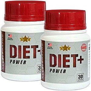 Diet + Power 30 cáps - kit com 2 unidades