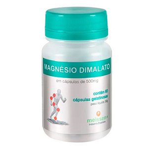 Magnésio Dimalato 500mg 60 Cáps - Meissen