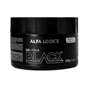 Gel Cola Black Alfa Look's 300g