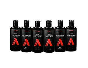 6 Unidades Shampoo para Barba Alfalook's 200ml