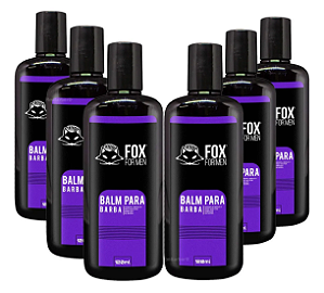 6 Unidades de Balm Para Barba Fox For Men 120ml