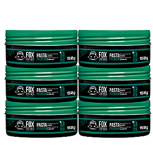 6 Unidades de Pasta Premium Fox For Men 150g