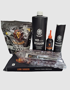 Kit Para Reflexo Caroço Leon Barber (Furo de 8mm)
