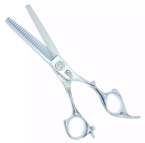 Tesoura Umi Desbaste Desfiadeira 801-630 Prata 6.0 Polegadas