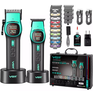 Combo Profissional VGR V-885 S2 Rota Infinity Pro 2 in1