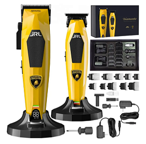 Combo JRL Corte + Acabamento Lamborghini Diamante Amarelo Bivolt