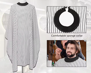 Capa de Corte Gigante Gola Neoprene Risca de Giz