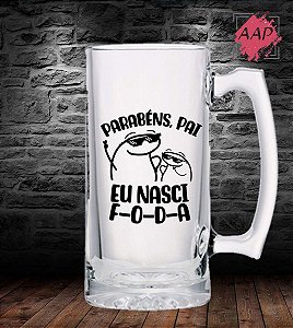 Caneca de Chopp Dias dos Pais