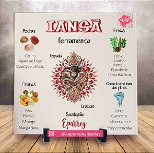 Azulejo Orixá Iansã