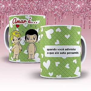 Caneca de Porcelana Dia dos Namorados