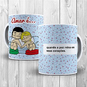 Caneca de Porcelana Dia dos Namorados